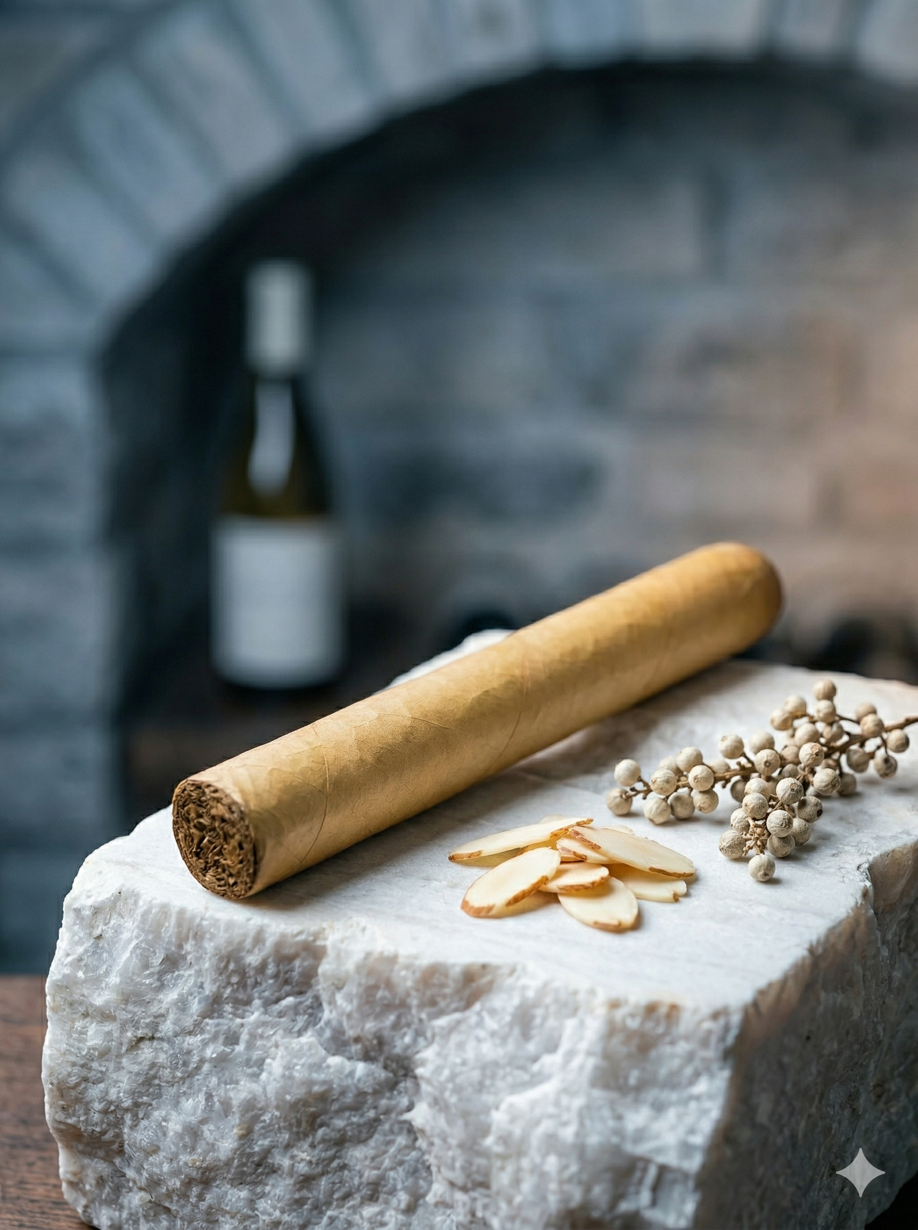 Piatra Albă cigars gathered together in a close-up arrangement